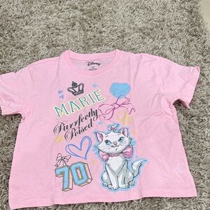 Disney Pink Marie Cat Tee